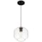 Access Lighting Clarity, LED Pendant, Black Finish, Clear Glass 29011LEDDLP-BL/CLR - alternate 6